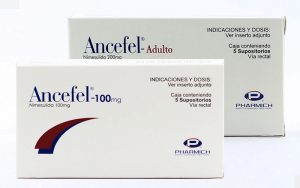 ancefel Supositorios