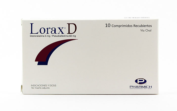 Lorax-D Comprimidos